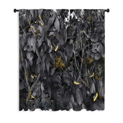 Henderika Sheer Curtain Single Panel