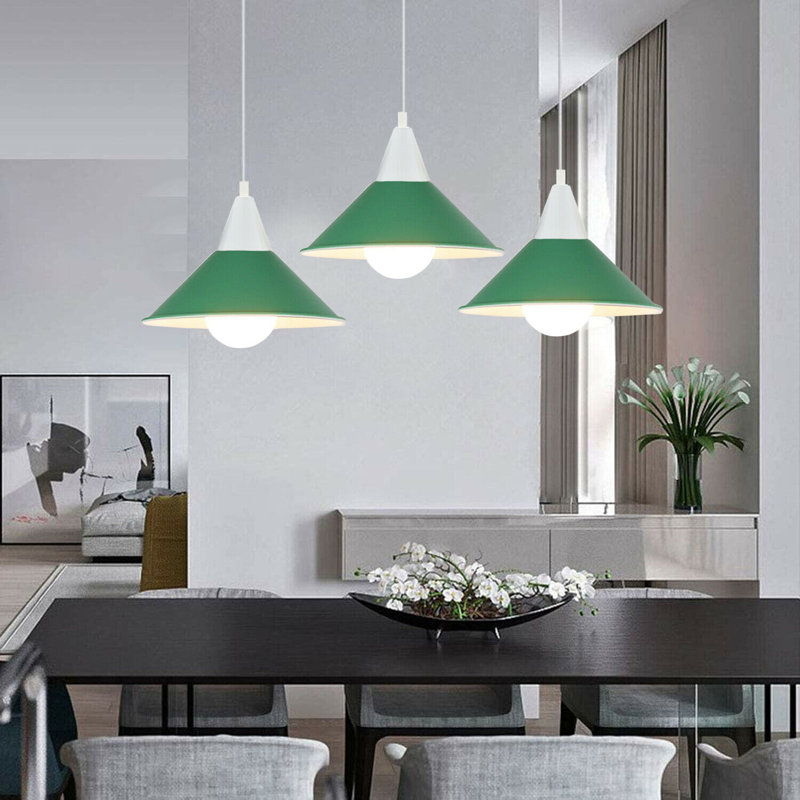 Whiting 3 - Light Kitchen Island Pendant, Green