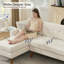 Canapé modulaire rembourré 80 po Jadier-306849854