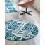 Tapis contemporain brun Bramore-69557041
