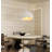 Jimyah 1- Light White Polyesters Unique/Statement Modern Pendant-582369687
