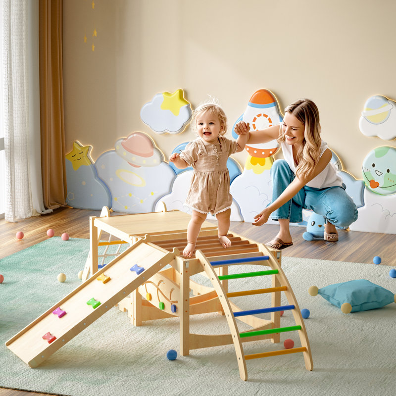 Ensemble d'escalade pour tout-petits Pikler