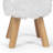 Solid + Manufactured Wood Accent Stool