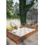 Ireles Flatweave Indoor/Outdoor White/Grey Rug-23990052