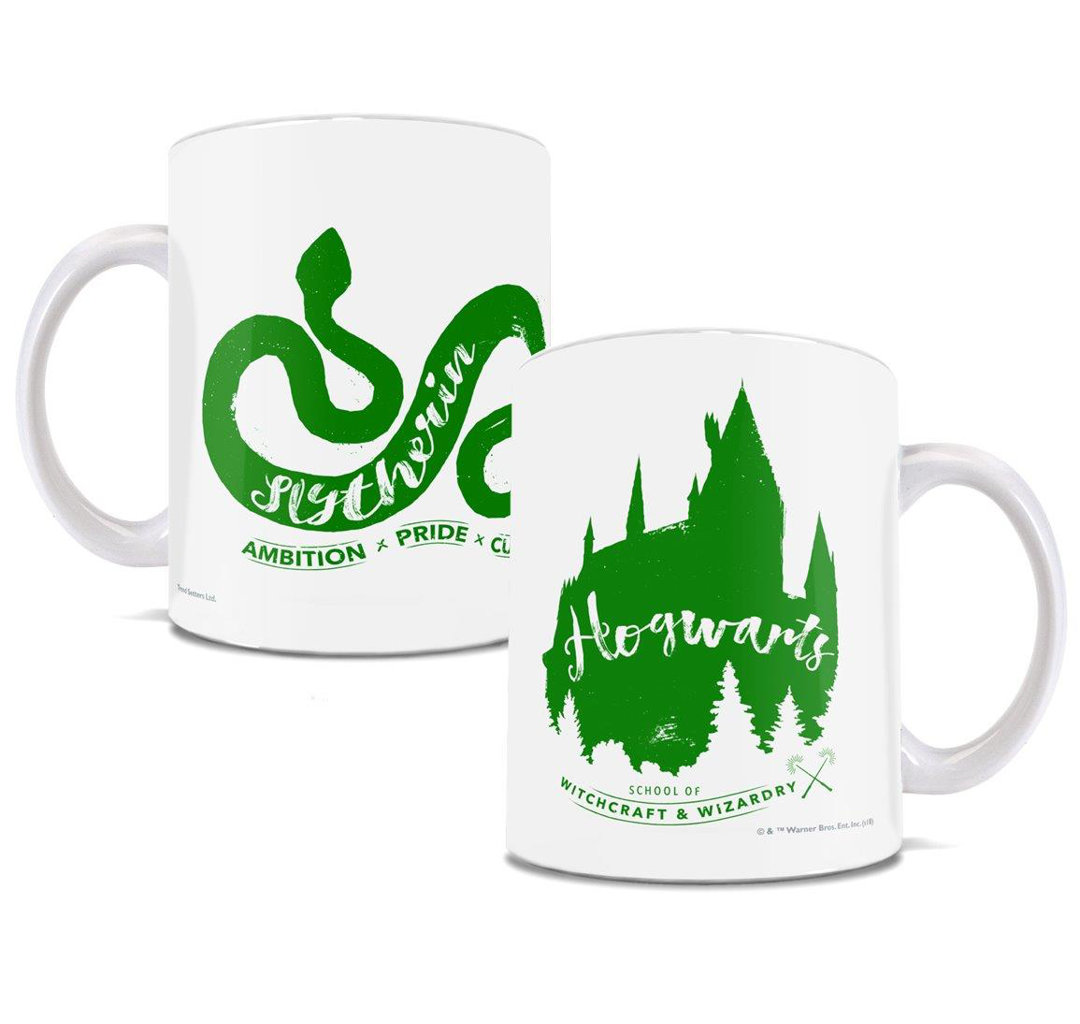 Harry Potter - Hogwarts House Slytherin Geek Funny Coffee Mug - 11oz Trend Setters