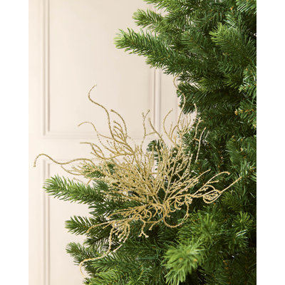 Gold Glitter Twig Pick, 33cm