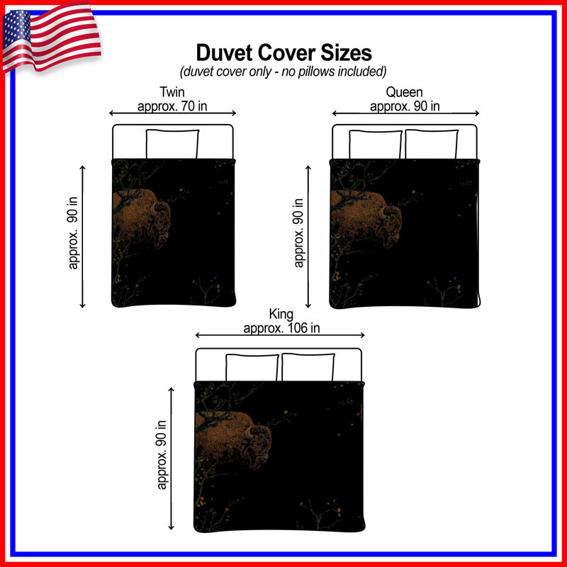 Housses de couette Buffalo In Woodland, Twin