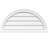 Ekena Millwork PVC Wall Vent Cover-43314732