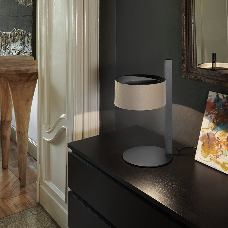 Parallel Table Lamp, Brown