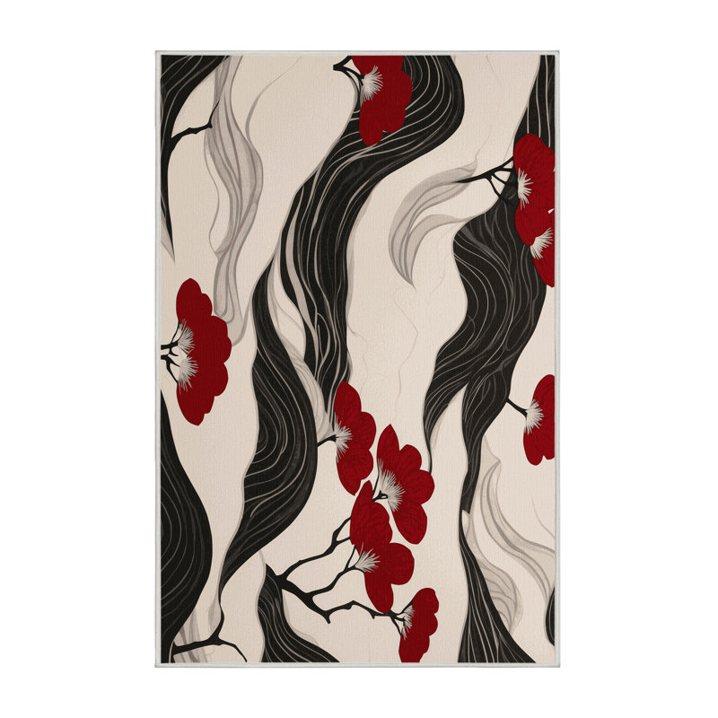 Spring Drift Rug, Rectangle 3' x 5'