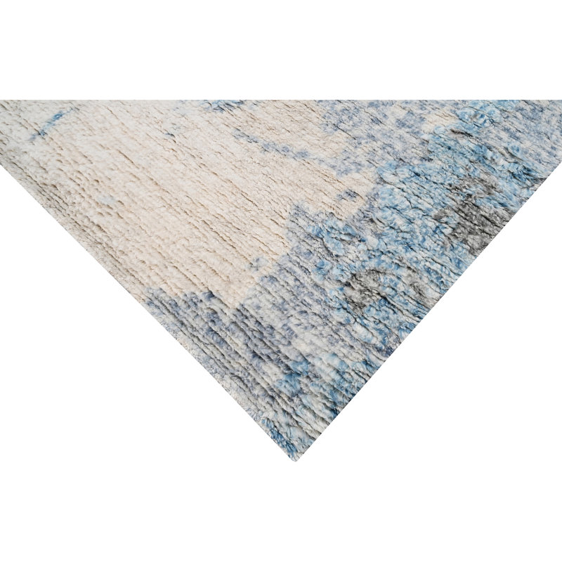 Wool Area Rug, Rectangle 9' x 12'