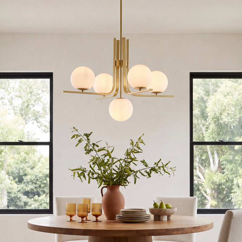Kazu Iron 5-Light Chandelier