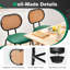 Counter Stool with Metal Frame-1330750303