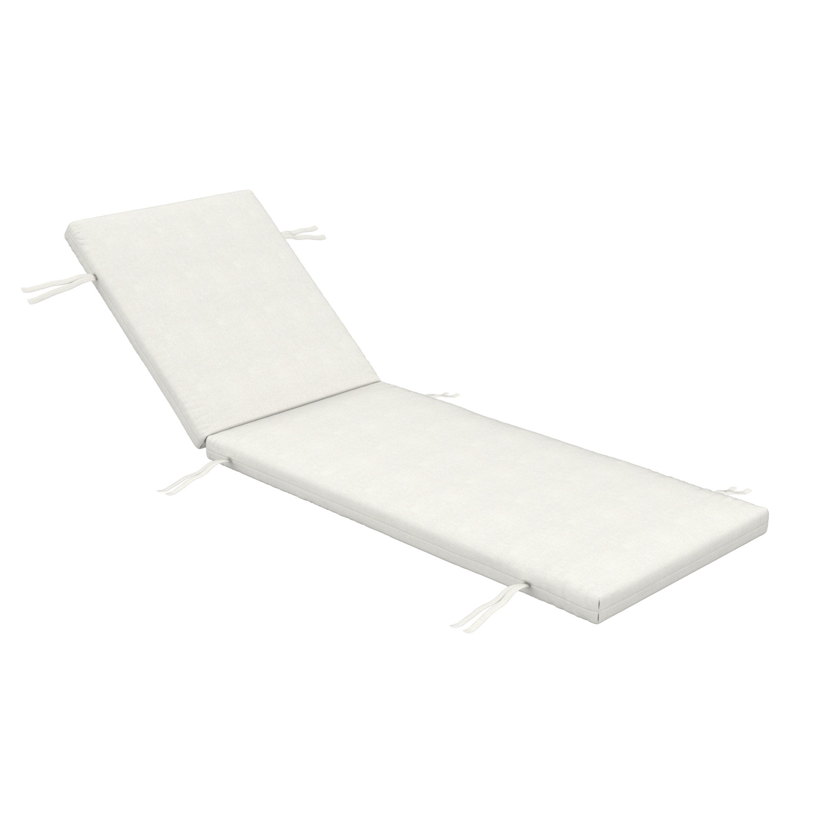 Lani Sunbrella® Outdoor Chaise Lounge Cushion, 25" W x 79" D, Sunbrella Bliss Linen