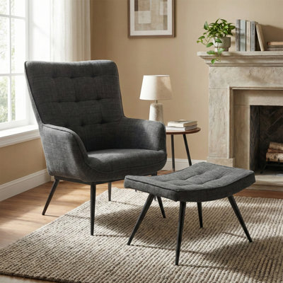Jessamine Armchair with Footstool