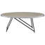 Table basse en bois Melgar Table basse ovale Table basse rustique-99309330