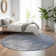 Premium Machine Washable Prisco Blue Rug