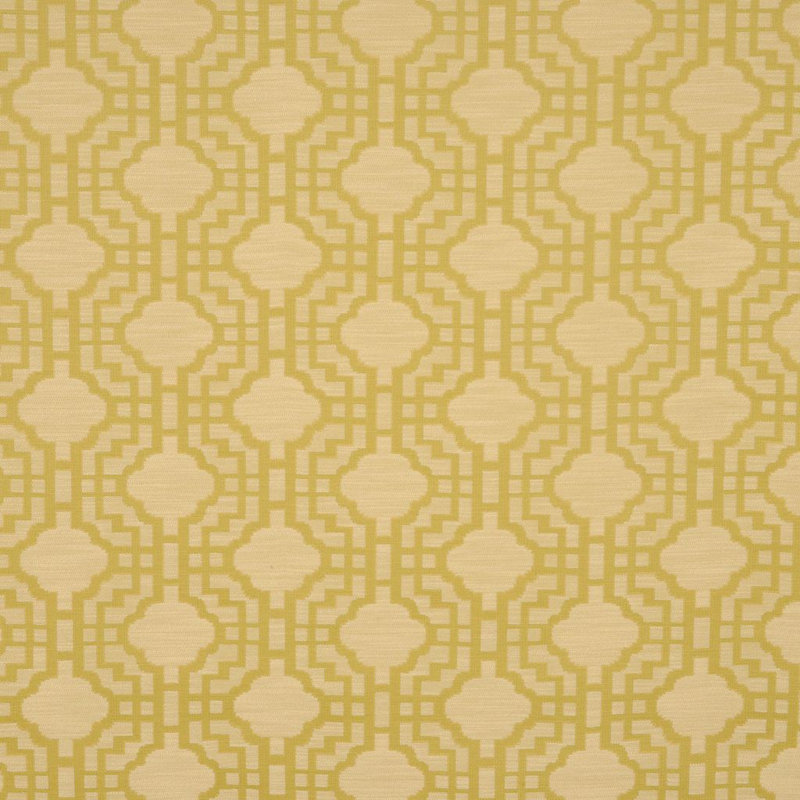 Allure Quatrefoil Fabric, Green