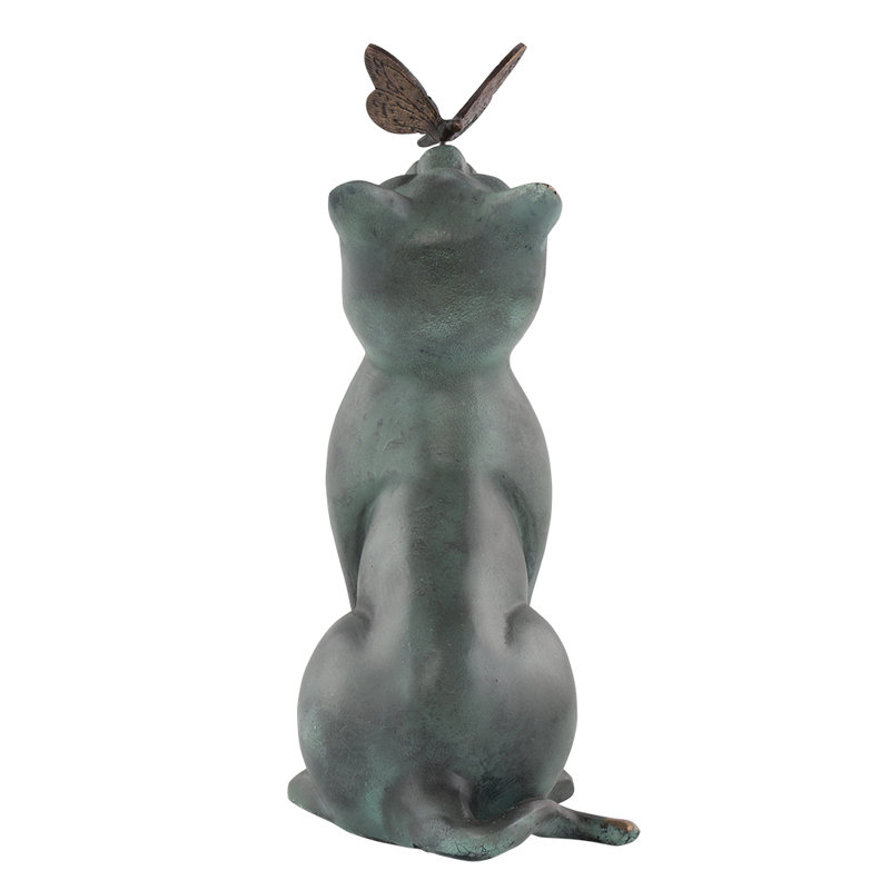 Cat Metal Garden Statue