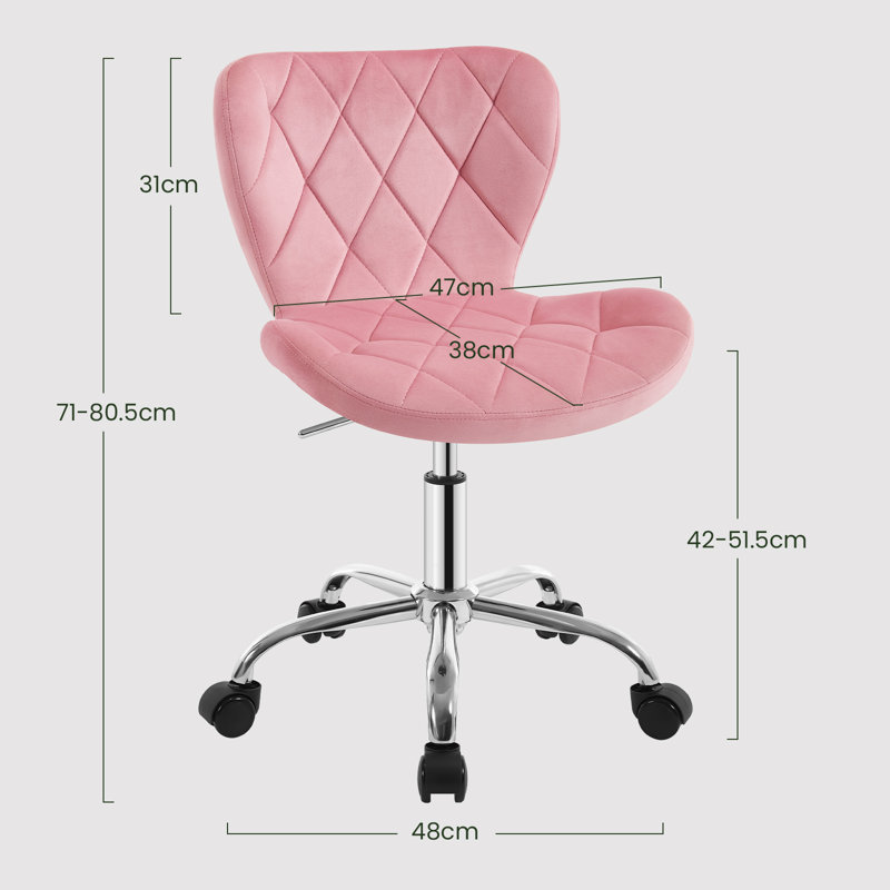 Office Chair, Pink