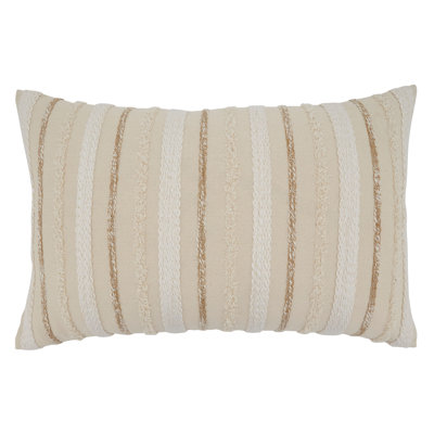 Chloe Collection Appliqued Cotton Pillow Cover
