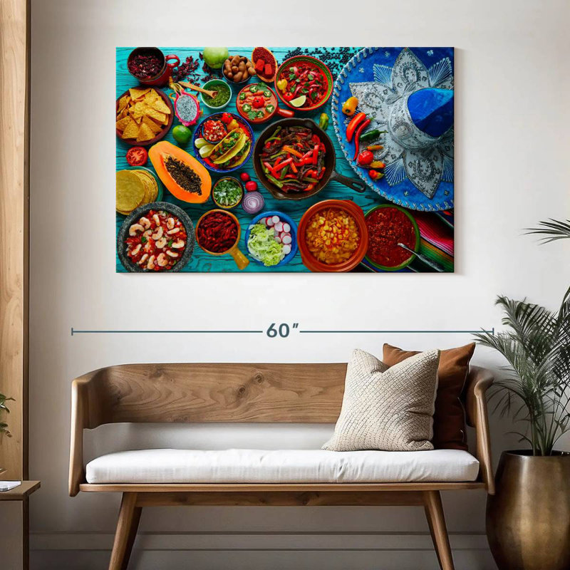Yarlin Mexican Cuisine, 32" H x 48" W