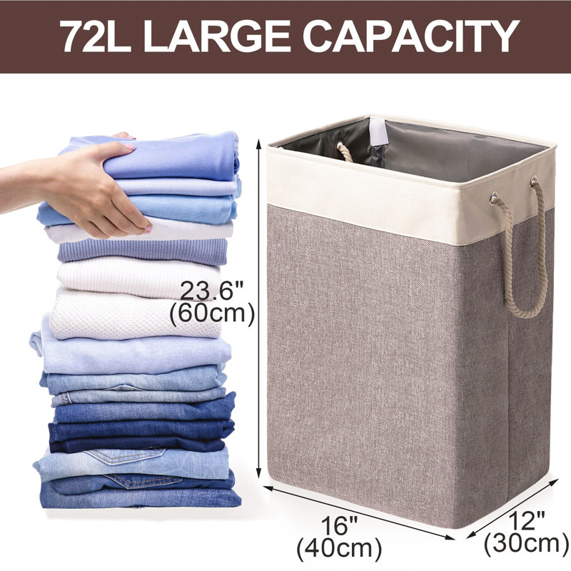 Laundry Hamper with Handles