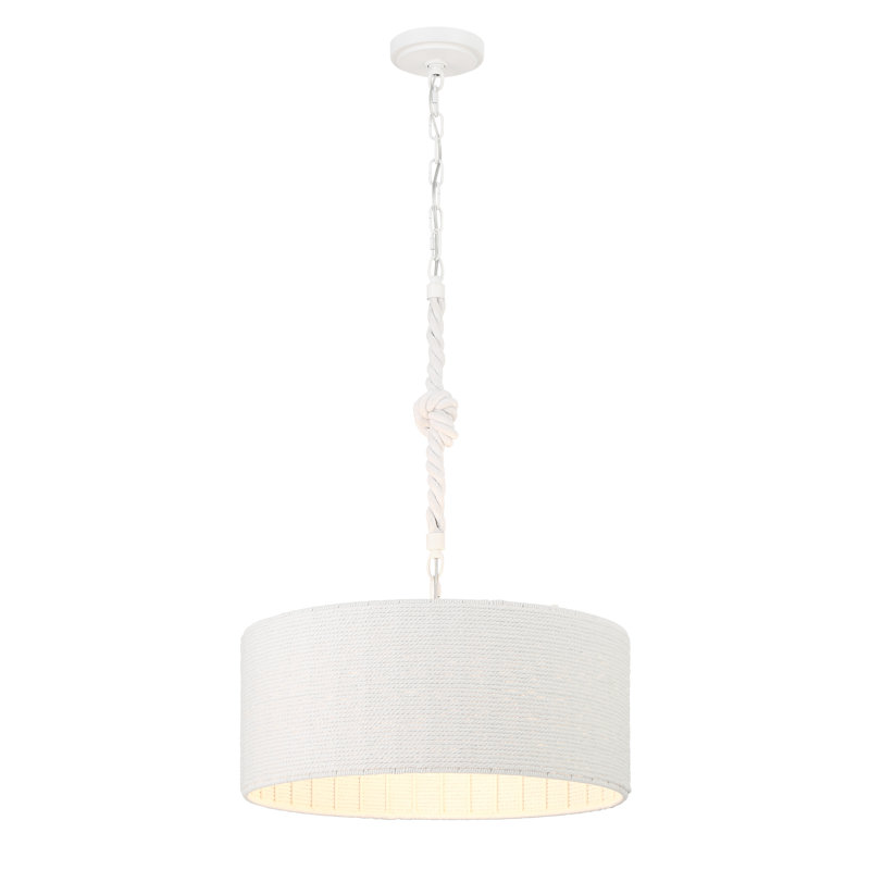 Rosecliff Heights Citally - 3 Light Pendant In Matte White Finish