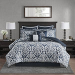 Odette Jacquard 8 Piece Comforter Set