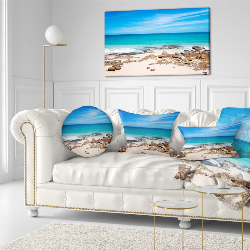 Coussin lombaire en thaïlande de mer au même îlot de mer