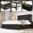 Louby Farmhouse 3 Piece Platform Bed And Nightstand Bedroom Set-2100556747-2100556745