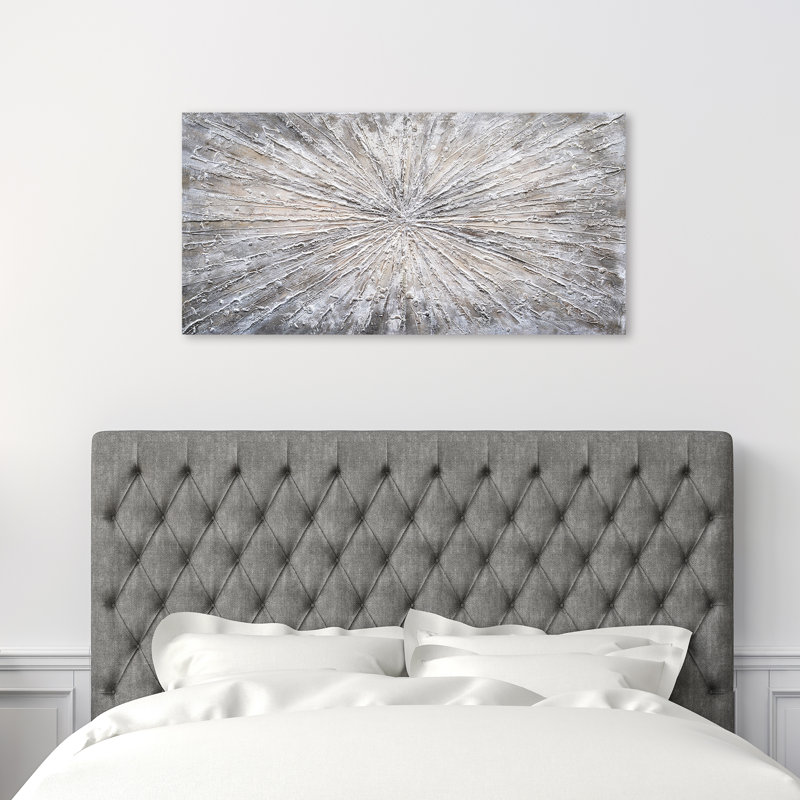 Abstrait - peinture sur toile tendue