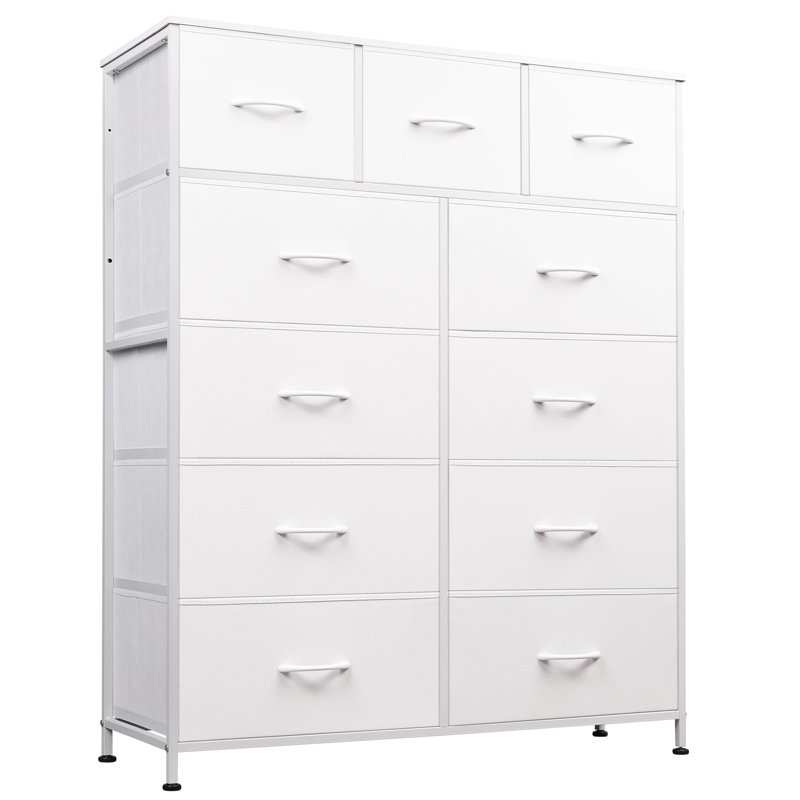 Commode 11 tiroirs xinyan, Blanc