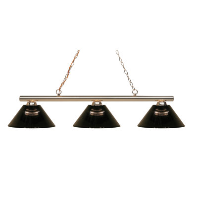 Sharp Shooter 3 Light Billiard Pendant