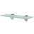Wall Shelf Floating Display Shelf with Clip Brackets Tempered Glass-1918823822-1918823930