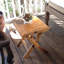 Table d’appoint en bois massif addilyn