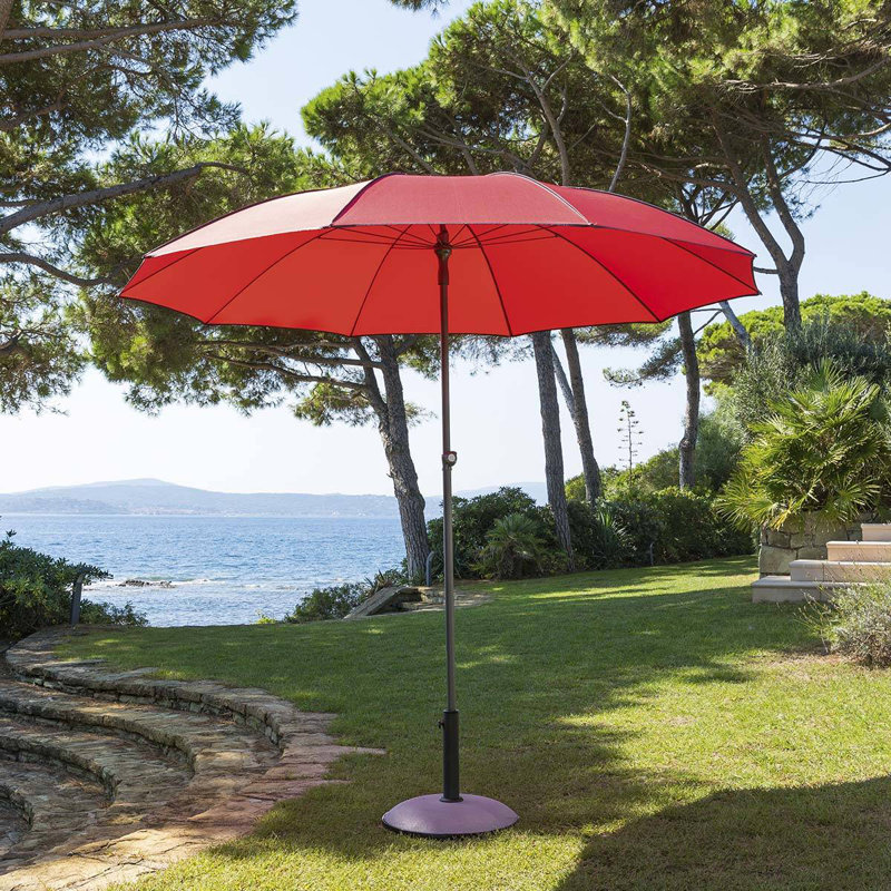 Condon 250cm Market Parasol, Red