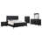 Traequan 5-piece Queen Bedroom Set Black-129757031-98386764