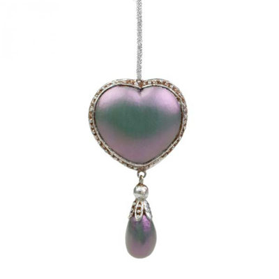 13cm Metal Holiday Shaped Ornament