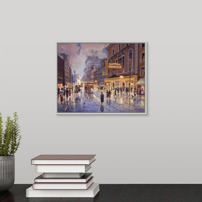 « continuous vaudeville » par jess hager, peinture sur toile