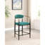 Chaise de comptoir rembourrée en tissu (ensemble de 2)-125536258-125536256
