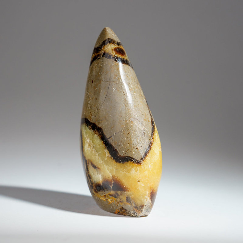 Polished Septarian Freeform from Madagascar (2 Lbs)