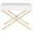 Cayce Faux Leather Ottoman