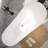 65'' x 29.5'' Freestanding Soaking Acrylic Bathtub