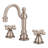 2-handle Bathroom Faucet with Drain Assembly-122528959-122528953