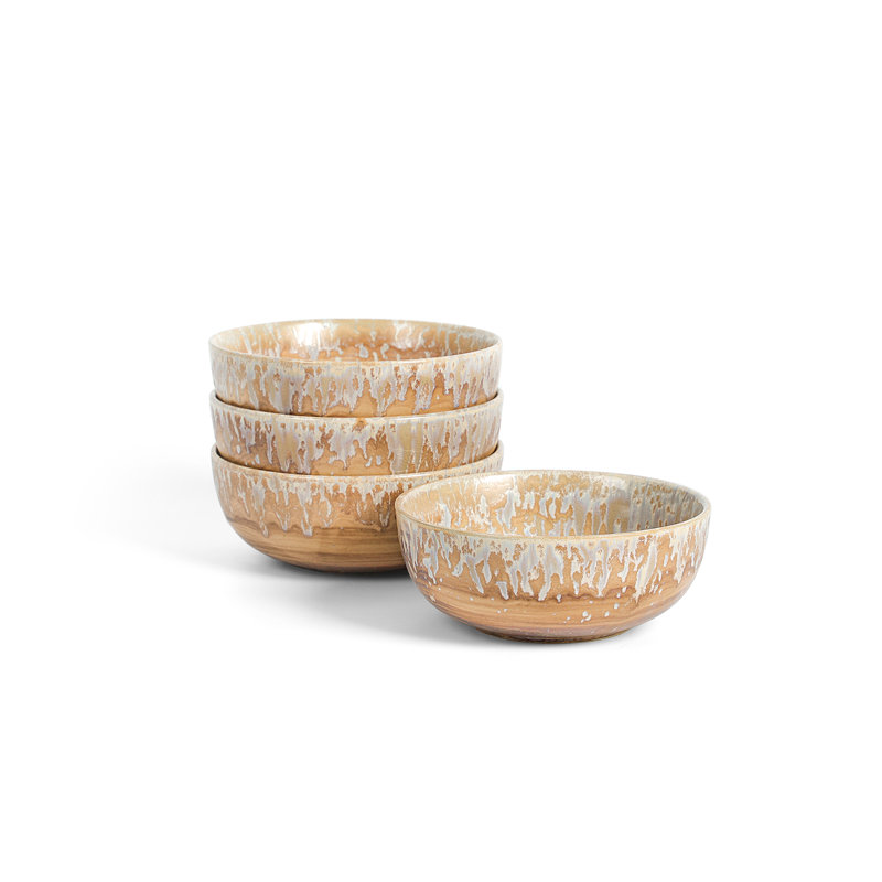 Hanami Stoneware Cereal Bowl, Beige