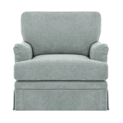 32.7'' Skirted Swivel Accent Arm Chair For Living Room, Bedroom