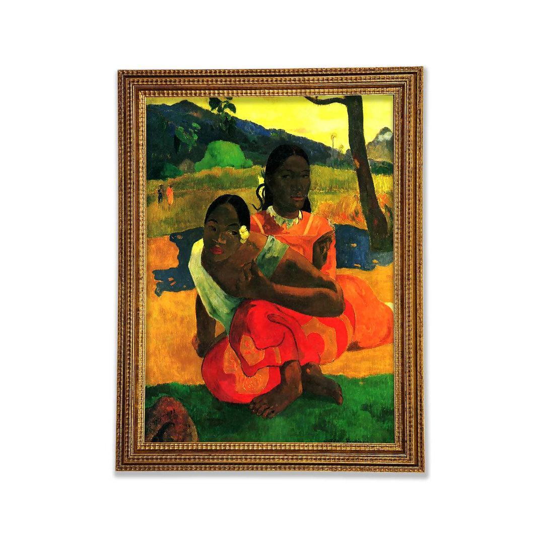 Wenn du hörst von Gauguin - Einzelne Bilderrahmen Kunstdrucke