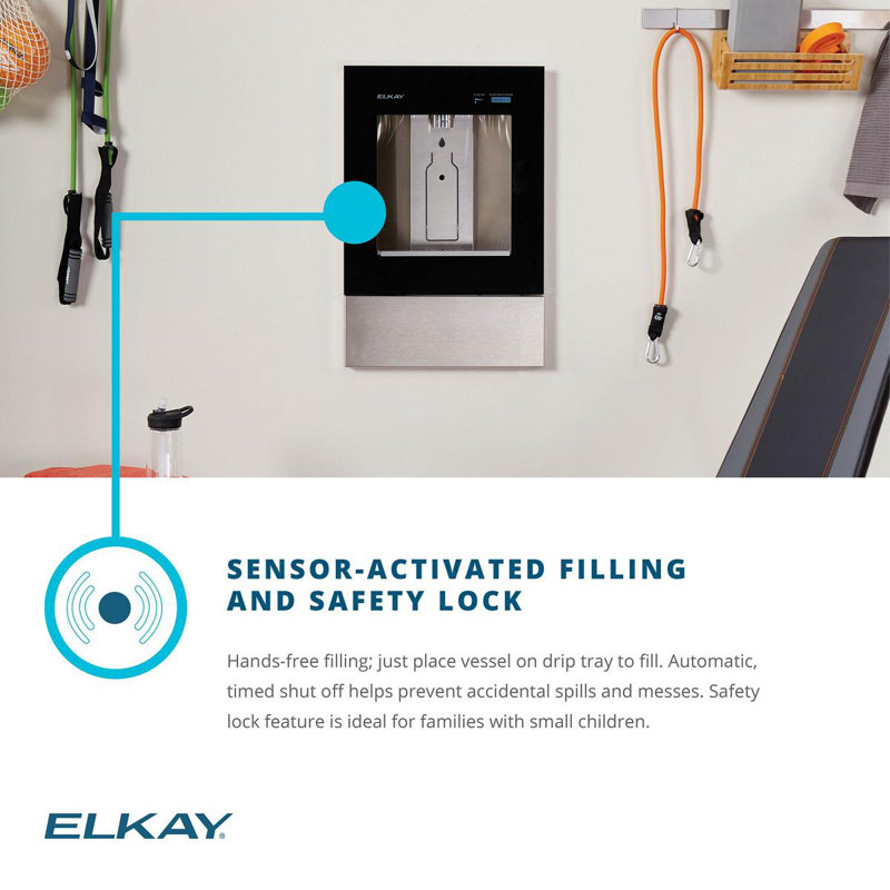 Aspen White Built-in Filtered Water Dispenser with Remote Chiller