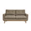 Canapé capitonné 67,7 po de largeur Mid-Century avec pieds en bois-838636112